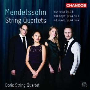 Download track 2. String Quartet No. 4 In E Minor Op. 44 No. 2 - II. Scherzo Jákob Lúdwig Félix Mendelssohn - Barthóldy