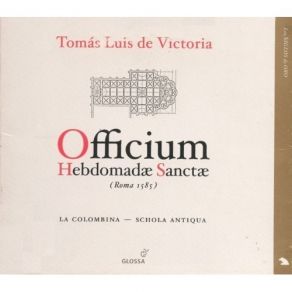 Download track 13. Septimum Responsorium: Tradiderunt Me Tomás Luis De Victoria