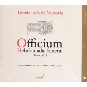 Download track 04. Lectio Secunda: Lamed. Matribus Suis Tomás Luis De Victoria