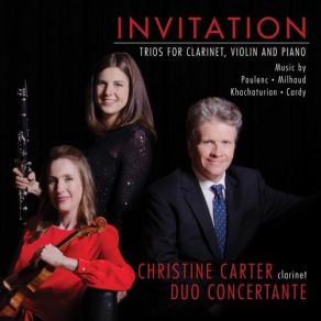 Download track Trio For Clarinet, Violin And Piano: II Allegro Duo Concertante, Christine Carter