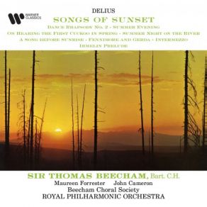 Download track Delius: Songs Of Sunset: No. 2, Cease Smiling, Dear! Thomas Beecham, The Royal Philharmonic OrchestraJohn Cameron, Maureen Forrester