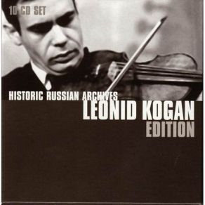 Download track 06. Sonata For Violin And Piano No. 1 In F Major Op. 8 3. Allegro Molto Vivace Leonid Kogan, Grigory Ginzburg