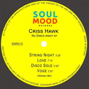 Download track Voge (Original Mix) Criss Hawk