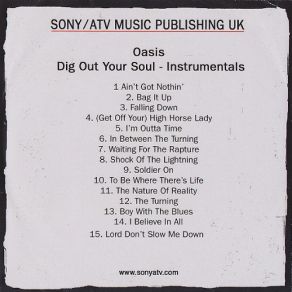 Download track Soldier On Oasis