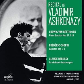 Download track Piano Sonata No. 18 In E-Flat Major, Op. 31 No. 3: I. Allegro (Live) Vladimir Ashkenazy