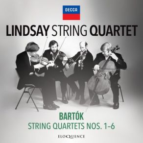 Download track String Quartet No. 2, BB 75, Op. 17, Sz. 67: 1. Moderato Lindsay String Quartet, The Lindsays