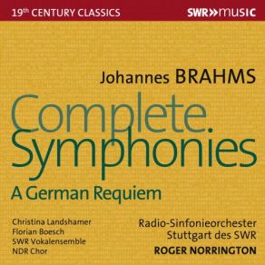 Download track Symphony No. 1 In C Minor, Op. 68: IV. Adagio - Allegro Non Troppo, Ma Con Brio Roger Norrington, Stuttgart Radio Symphony Orchestra