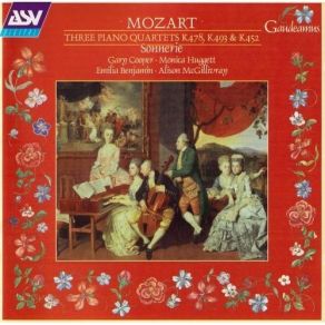 Download track 5. Piano Quartet In G Minor K. 478 1785 - II. Andante Mozart, Joannes Chrysostomus Wolfgang Theophilus (Amadeus)