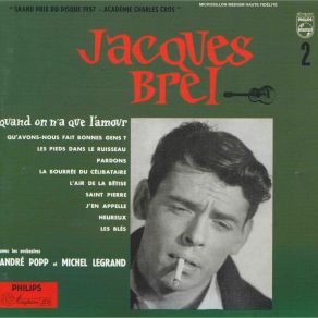 Download track L'air De La Bêtise Jacques Brel