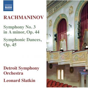 Download track Symphony No. 3 In A Minor, Op. 44 - I. Lento - Allegro Moderato Detroit Symphony Orchestra, Leonard Slatkin