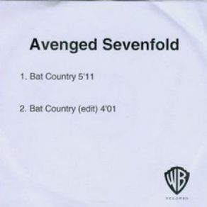 Download track Bat Country Avenged Sevenfold