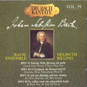 Download track Kantate BWV 60: O Ewigkeit, Du Donnerwort Johann Sebastian Bach