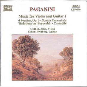 Download track Sonata Concertata In A Major: Allegro Spiritoso Paganini, Simon Wynberg, Scott St. John