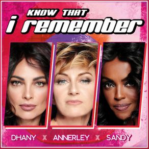 Download track Know That I Remember (Original Radio Mix) Sandy, Dhany, Annerley