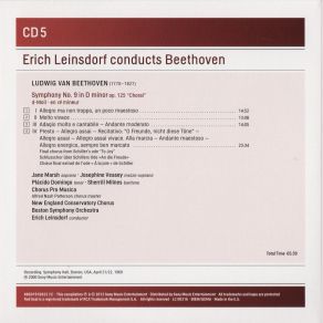 Download track Symphony No. 9 In D Minor (-Choral-), Op. 125- 4. Presto Allegro Assai' Erich Leinsdorf