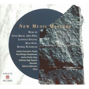 Download track New York Counterpoint Cecilia Chailly, Andrea Ceccomori, Paul Wehage