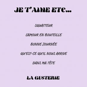 Download track Squatteur La Gusterie