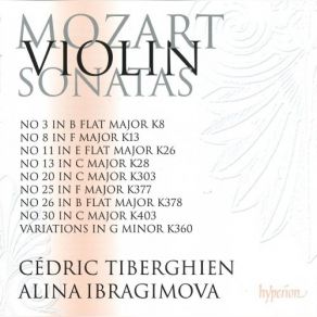 Download track Variations In G Minor On 'HÃ©las, J'ai Perdu Mon Amant', K360 - VI. Var. V: Maggiore Alina Ibragimova, Cédric Tiberghien