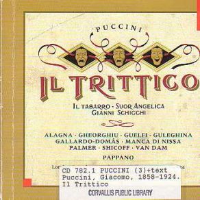 Download track Il Principe Gualtiero Vostro Padre / / La Zia Principessa Puccini, Giacomo