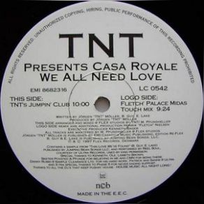 Download track We All Need Love (Fletch' Palace Midas Touch Mix) TNT, Casa Royale