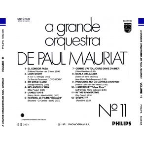 Download track Pardonne - Moi Ce Caprice D'Enfant Paul Mauriat