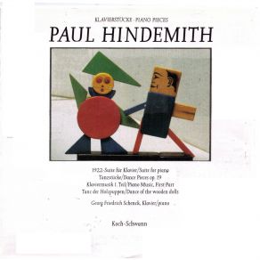 Download track Piano Music, Part One: Exercise In Three Pieces: 2. Langsame Viertel Hindemith Paul