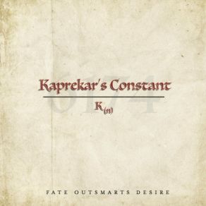 Download track Hallsands Kaprekar's Constant