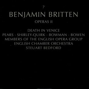 Download track Death In Venice - Act I - Scene IV - We Are Delighted To Greet The Signore [Hotel Manager] Benjamin Britten