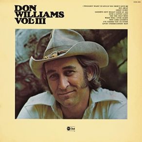 Download track When Will I Ever Learn Don Williams