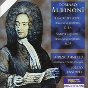 Download track Sinfonia In Sol, Si 7 - Larghetto E Sempre Piano Fabrizio Ammetto, L'Orfeo Ensemble