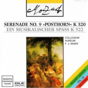 Download track 5. Serenade No. 9 D-Dur K 320: Andantino Mozart, Joannes Chrysostomus Wolfgang Theophilus (Amadeus)