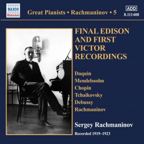 Download track No. 3. Barcarolle In G Minor (Take B) Sergei Vasilievich Rachmaninov