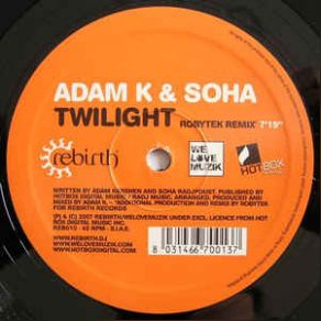 Download track Twilight (Ten Years Of) Adam K & Soha