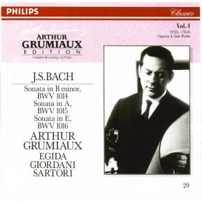 Download track 12. Sonata In G BWV 1019 IV Adagio Johann Sebastian Bach