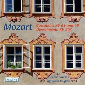 Download track 7. Cassation G-Dur KV 63: 7. Finale. Allegro Assai Mozart, Joannes Chrysostomus Wolfgang Theophilus (Amadeus)