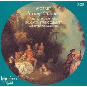 Download track 3. String Quintet In G Minor K. 516 - III. Adagio Ma Non Troppo Mozart, Joannes Chrysostomus Wolfgang Theophilus (Amadeus)