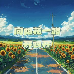 Download track 向阳花一路开呀开 (伴奏) 九饼