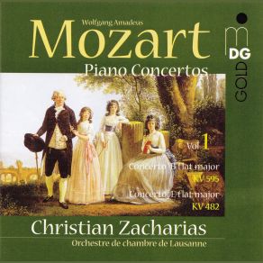 Download track Concerto For Piano And Orchestra KV 482 E Flat Major: I. Allegro Christian Zacharias, Orchestre De Chambre De Lausanne