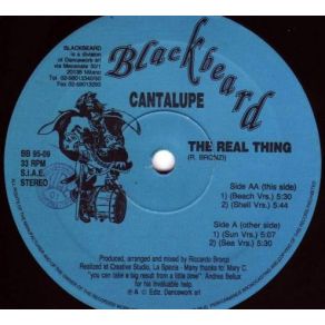 Download track The Real Thing (Sea Version) Cantalupe