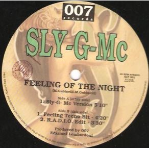 Download track Feeling Of The Night (Sly - G - Mc Version) Sly - G - Mc