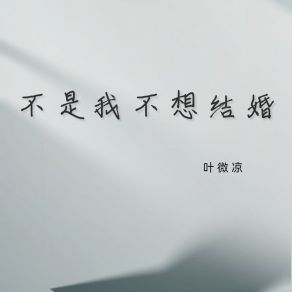 Download track 不是我不想结婚 (伴奏版) 叶微凉