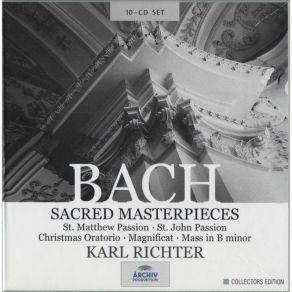 Download track 26. Magnificat BWV 243 - Aria Bass: Quia Fecit Mihi Magna Johann Sebastian Bach