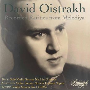 Download track II. Scherzo. Allegro Molto Vivace E Leggiero Johann Sebastian Bach, David Oistrakh, Nikolai Medtner, Alexander Goldenweiser, Zara Levina