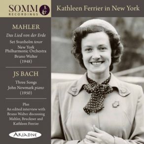 Download track Vergiss Mein Nicht, BWV 505 (Arr. For Voice & Piano) Bruno Walter, The New York Philharmonic Orchestra, Kathleen Ferrier, Set Svanholm, John Newmark