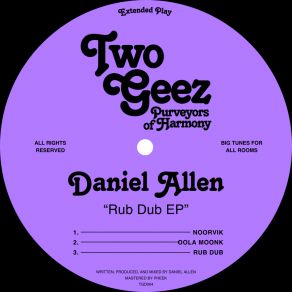 Download track Rub Dub Daniel Allen