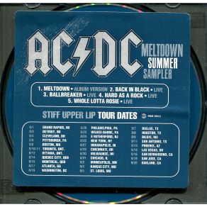 Download track Back In Black (Live)  AC / DC