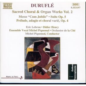 Download track Messe « Cum Jubilo » Op. 11 - V. Agnus Dei Maurice Duruflé