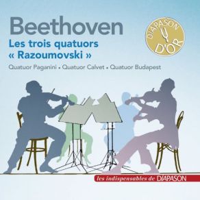 Download track String Quartet No. 8 In E Minor, Op. 59 No. 2 Razumovsky No. 2 I. Allegro Paganini Quartet, The Budapest String Quartet, Calvet Quartet