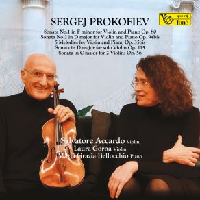 Download track Sonata N. 1 In Fa Min. For Violin And Piano Op. 80, II. Allegro Brusco Salvatore Accardo, Laura Gorna, Maria Grazia Bellocchio