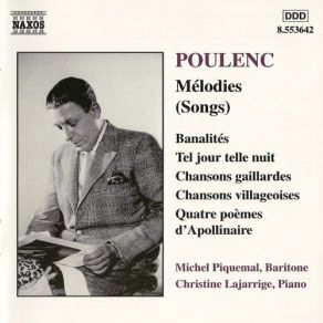 Download track 22. Chansons Gaillardes 5 - Couplets Bachiques Francis Poulenc